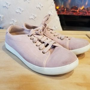 Vionic - Brinley - Pink - Suede - Sneakers - SZ 8